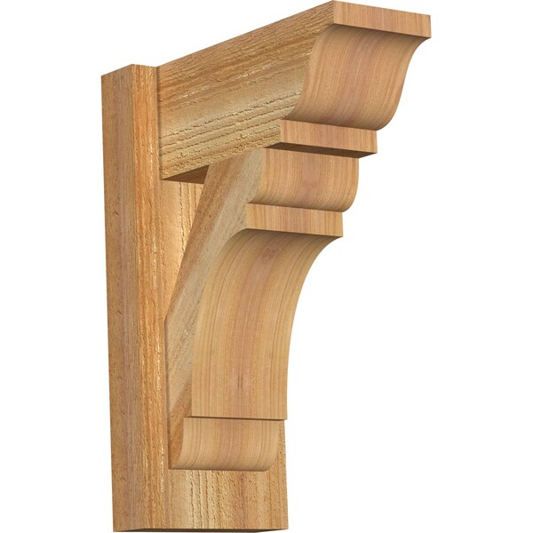 Ekena Millwork Olympic Traditional Rough Sawn Outlooker, Western Red Cedar, 6"W x 12"D x 16"H OUT06X12X16OLY01RWR - main